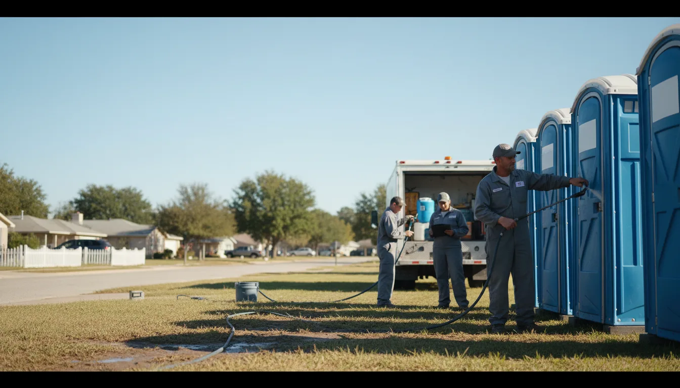 Long-Term Portable Toilet Rental in Midlothian, VA near me
